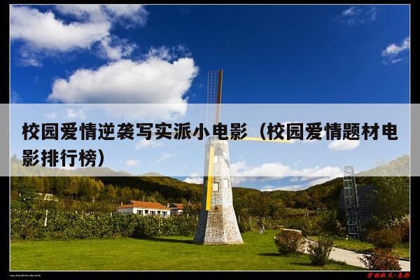 校园爱情逆袭写实派小电影(校园爱情题材电影排行榜)