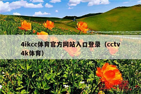 4ikcc体育官方网站入口登录(cctv4k体育)
