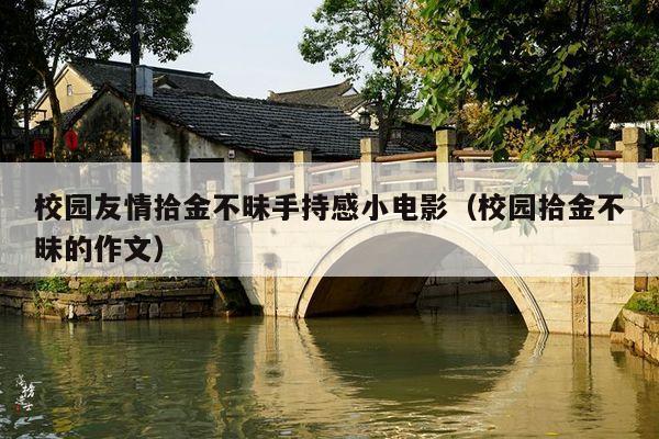 校园友情拾金不昧手持感小电影(校园拾金不昧的作文)