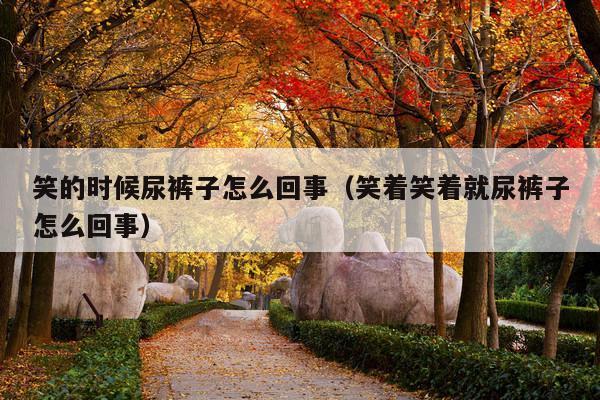 笑的时候尿裤子怎么回事(笑着笑着就尿裤子怎么回事)