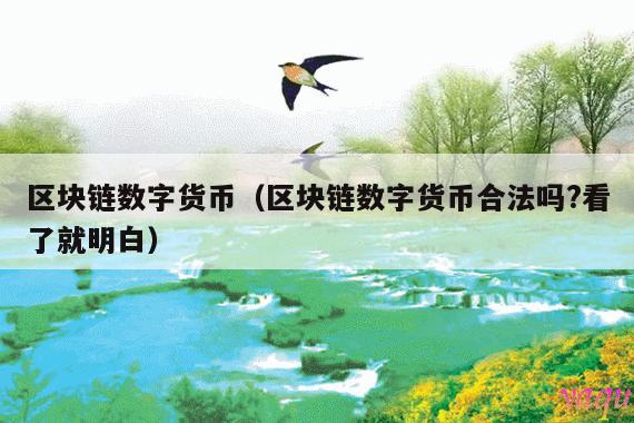 区块链数字货币(区块链数字货币合法吗?看了就明白)