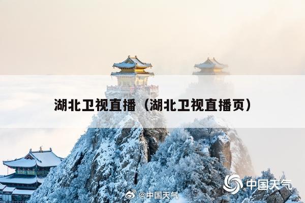 湖北卫视直播(湖北卫视直播页)