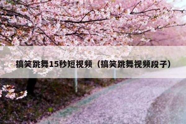 搞笑跳舞15秒短视频(搞笑跳舞视频段子)